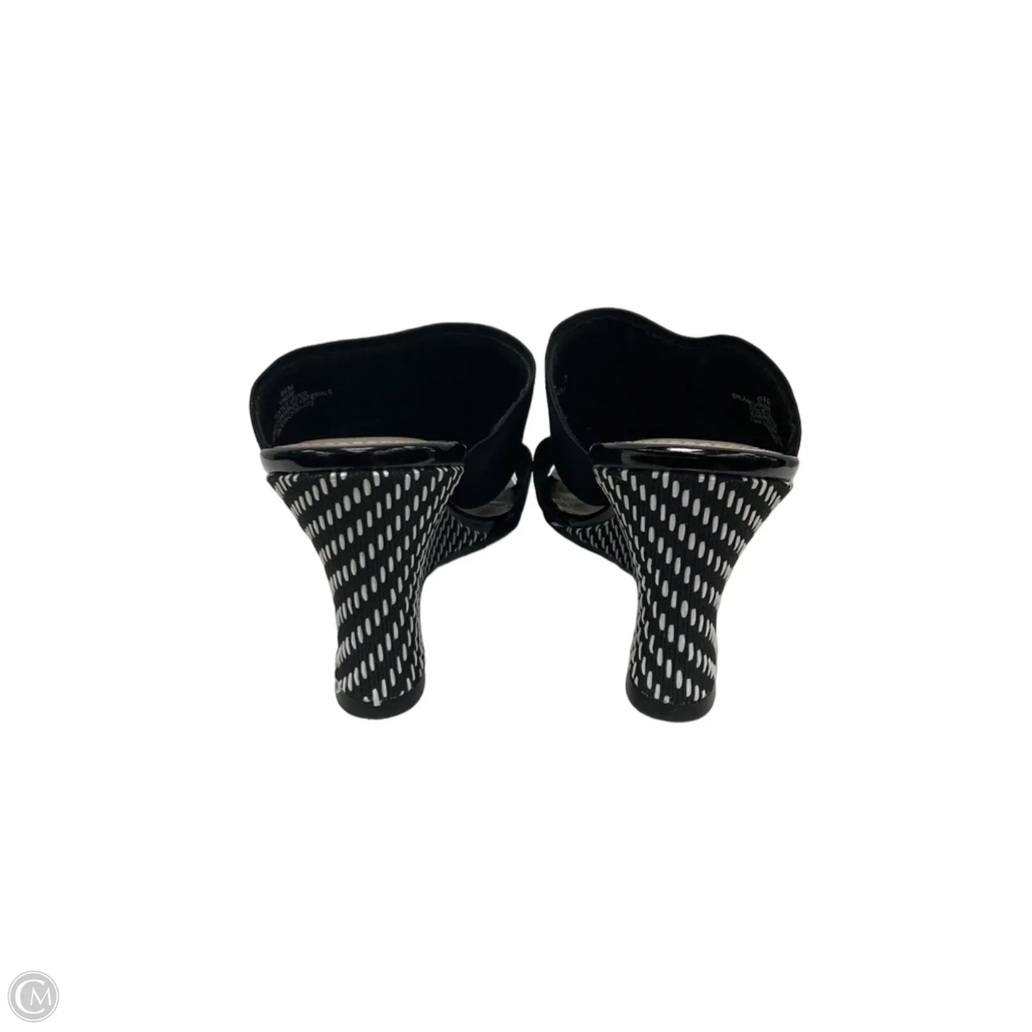 Sandals Heels Platform By Impo In Black, Size: 6.5