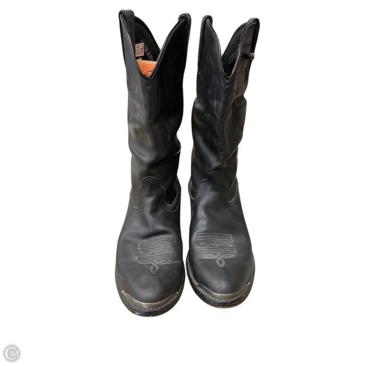 Boots Leather By Durango In Black, Size: 8