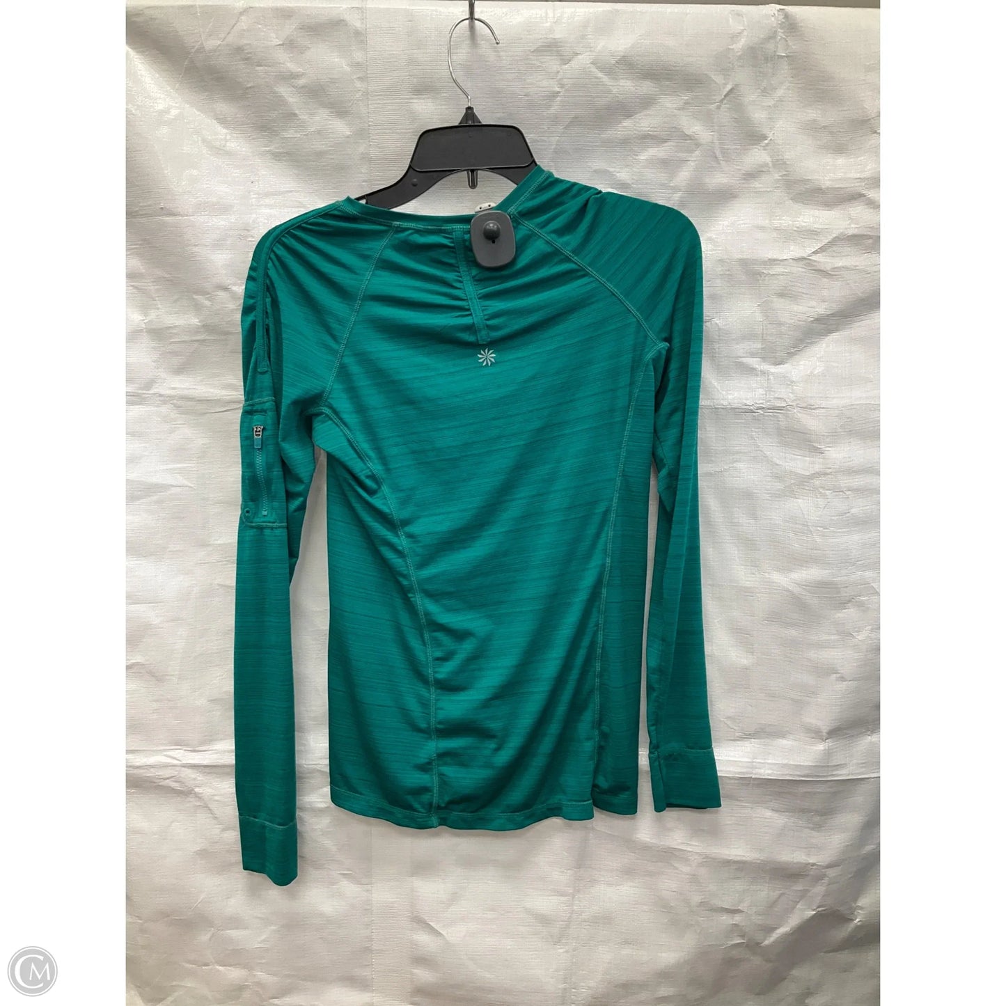 Top Long Sleeve By Athleta In Blue, Size: S