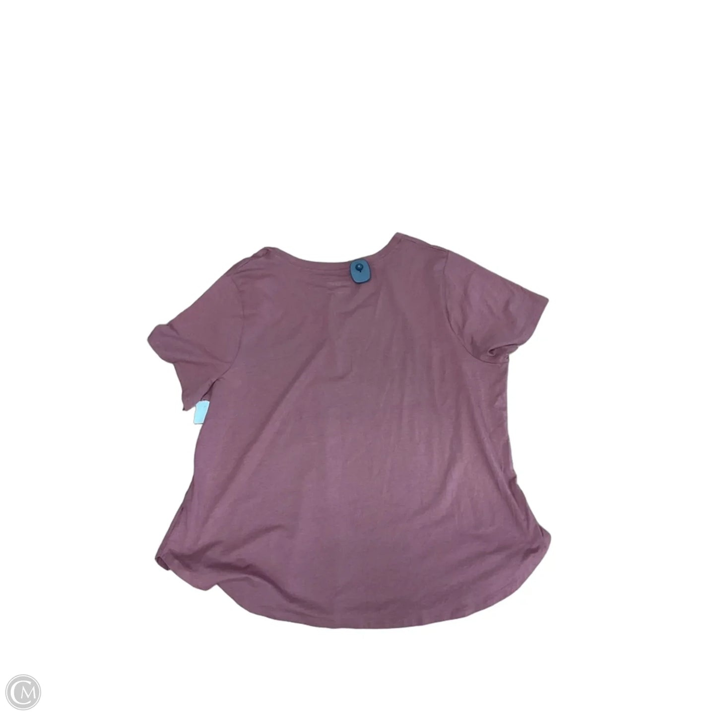 Top Short Sleeve By Ava & Viv In Pink, Size: 3x
