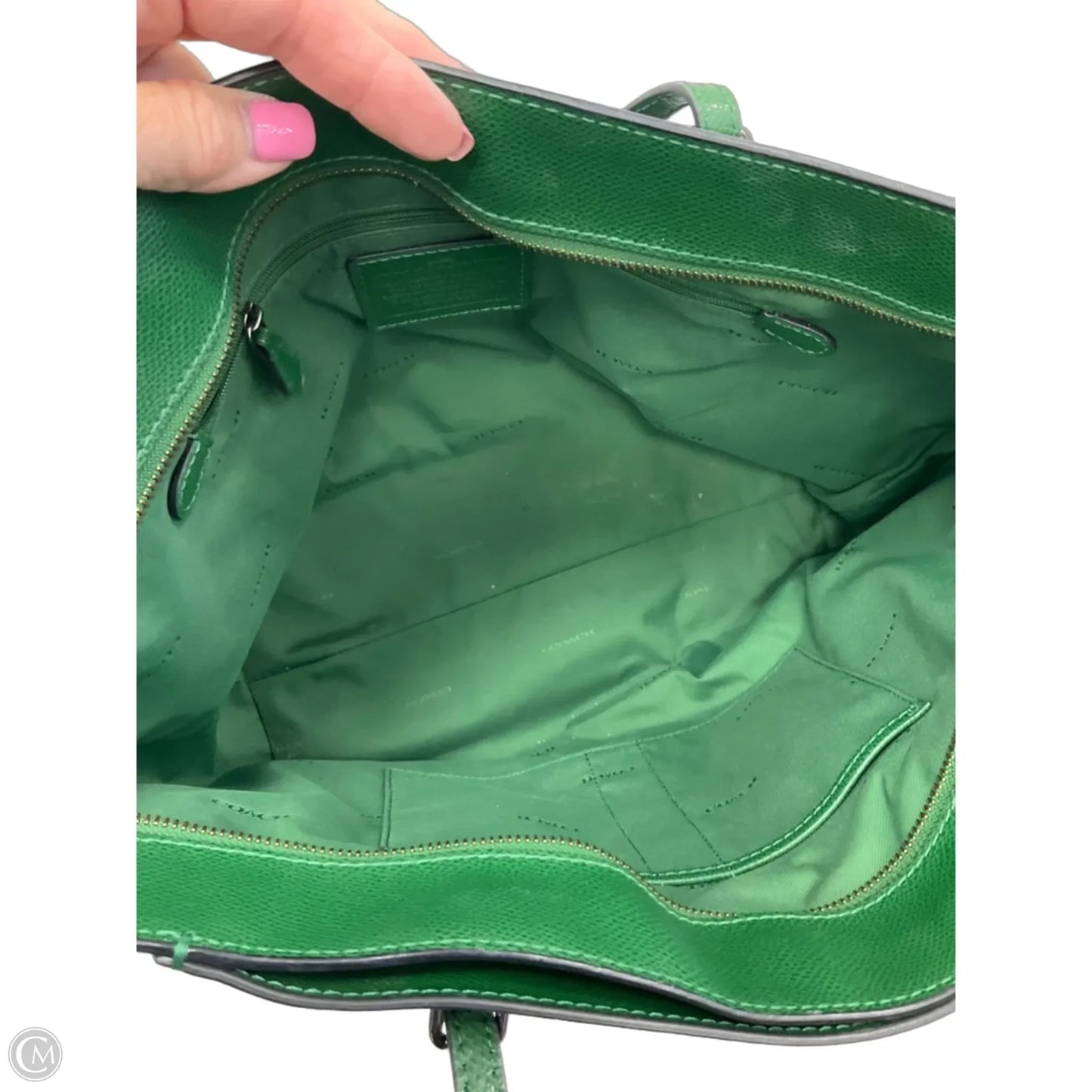 Tote Designer By Coach, Size: Large