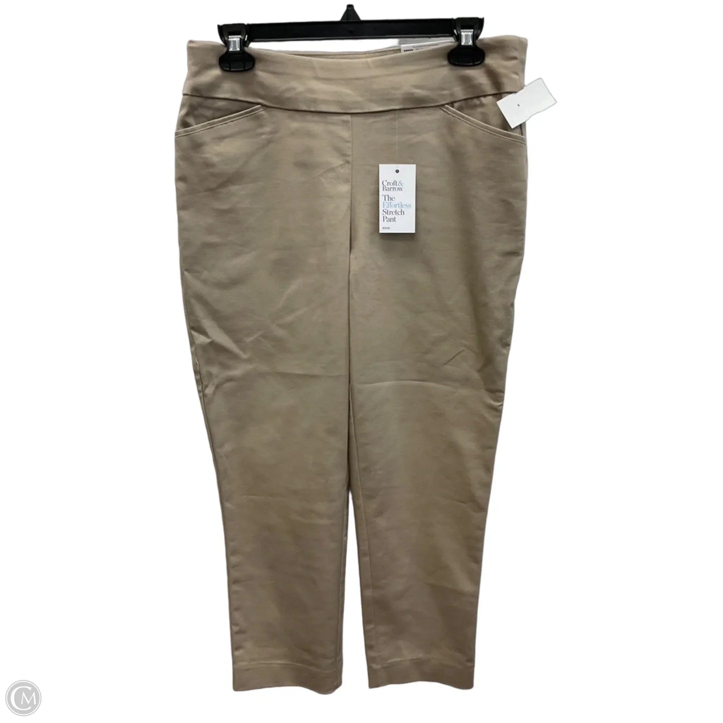 Pants Dress By Croft And Barrow In Beige, Size: 10p