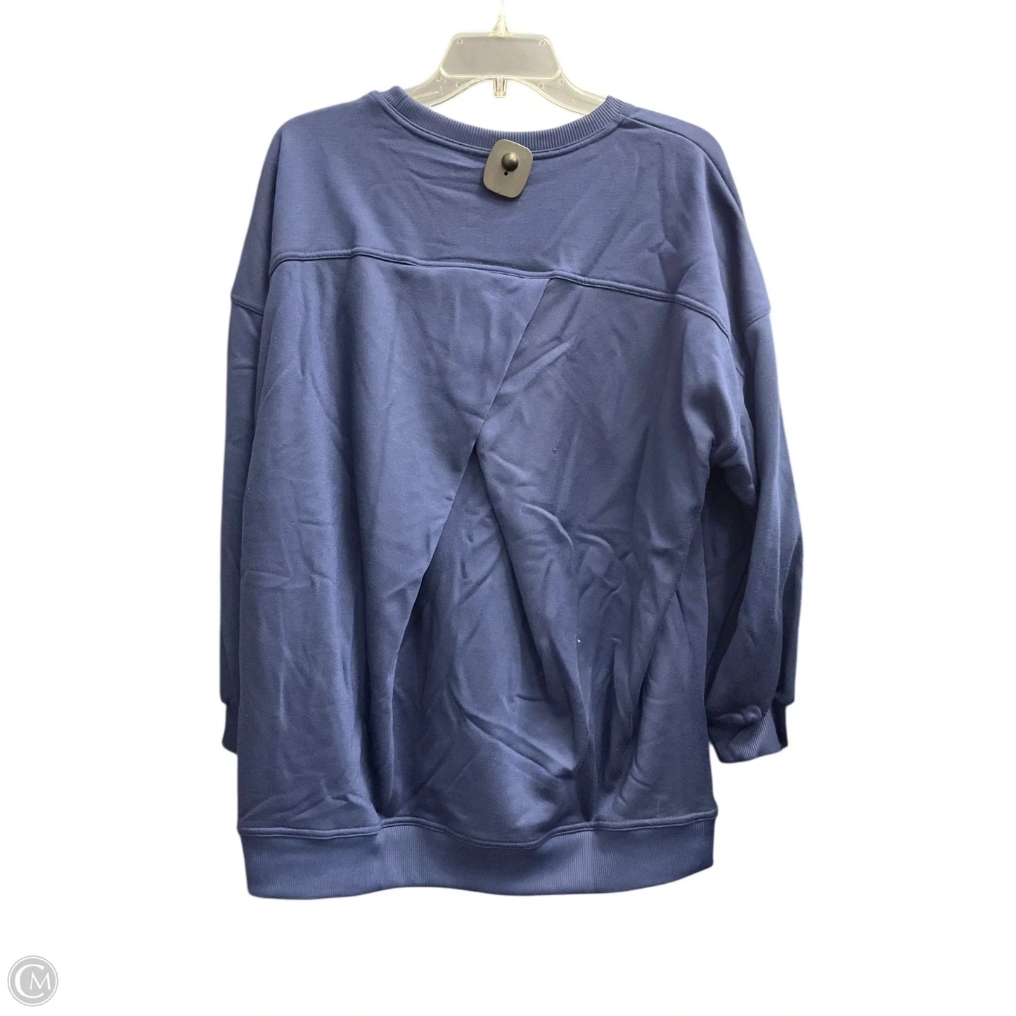 Sweatshirt Crewneck By Halara In Navy, Size: M