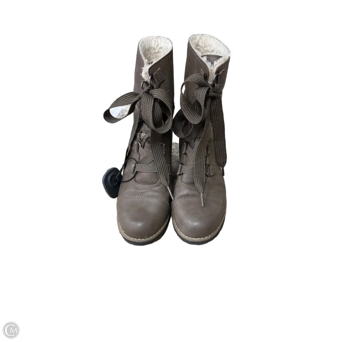 Boots Designer By Frye In Black, Size: 8.5