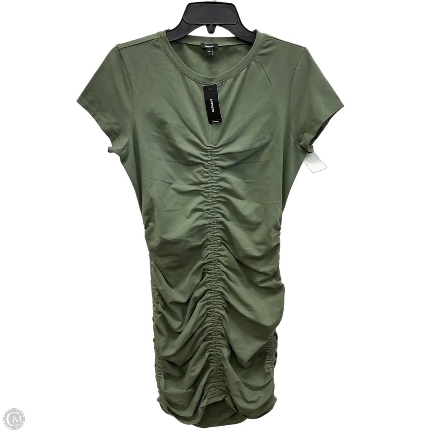 Dress Casual Short By Express In Green, Size: M