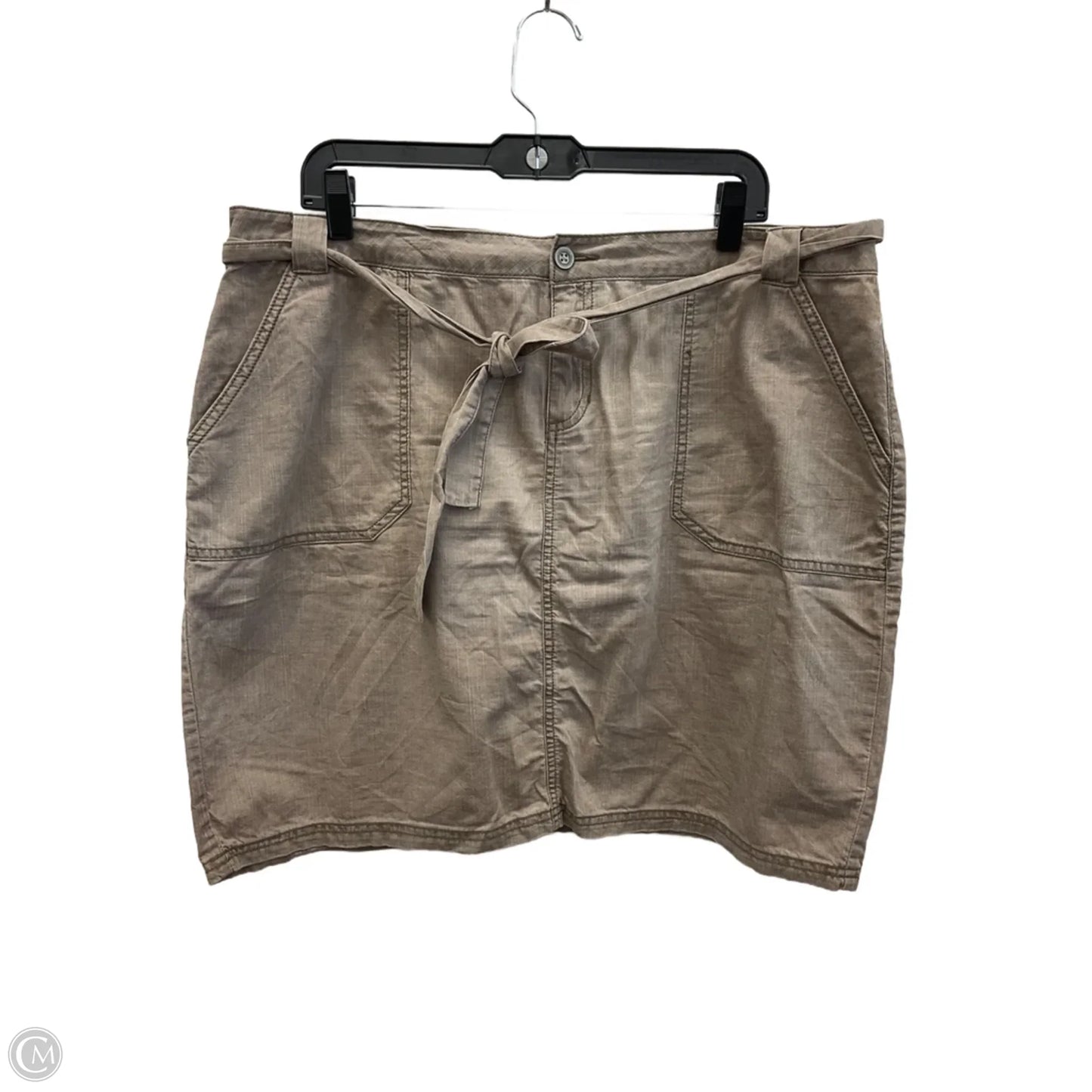 Skirt Mini & Short By Sonoma In Beige, Size: 18