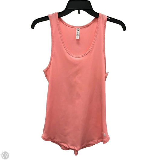 Athletic Tank Top By Under Armour In Pink, Size: L