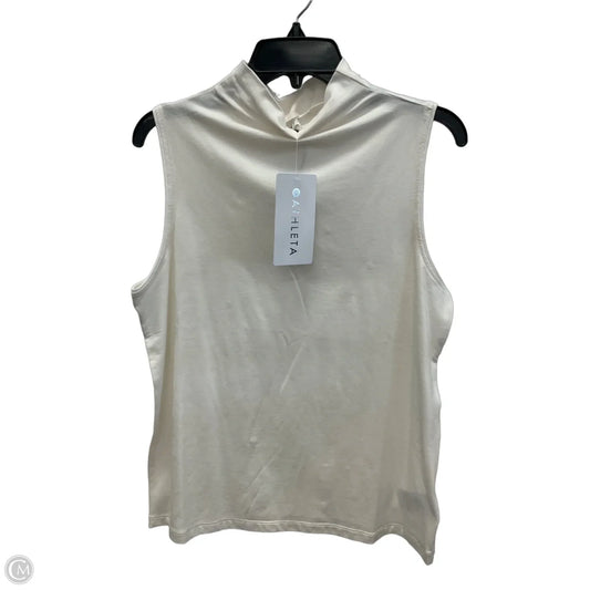 Athletic Tank Top By Athleta In White, Size: M