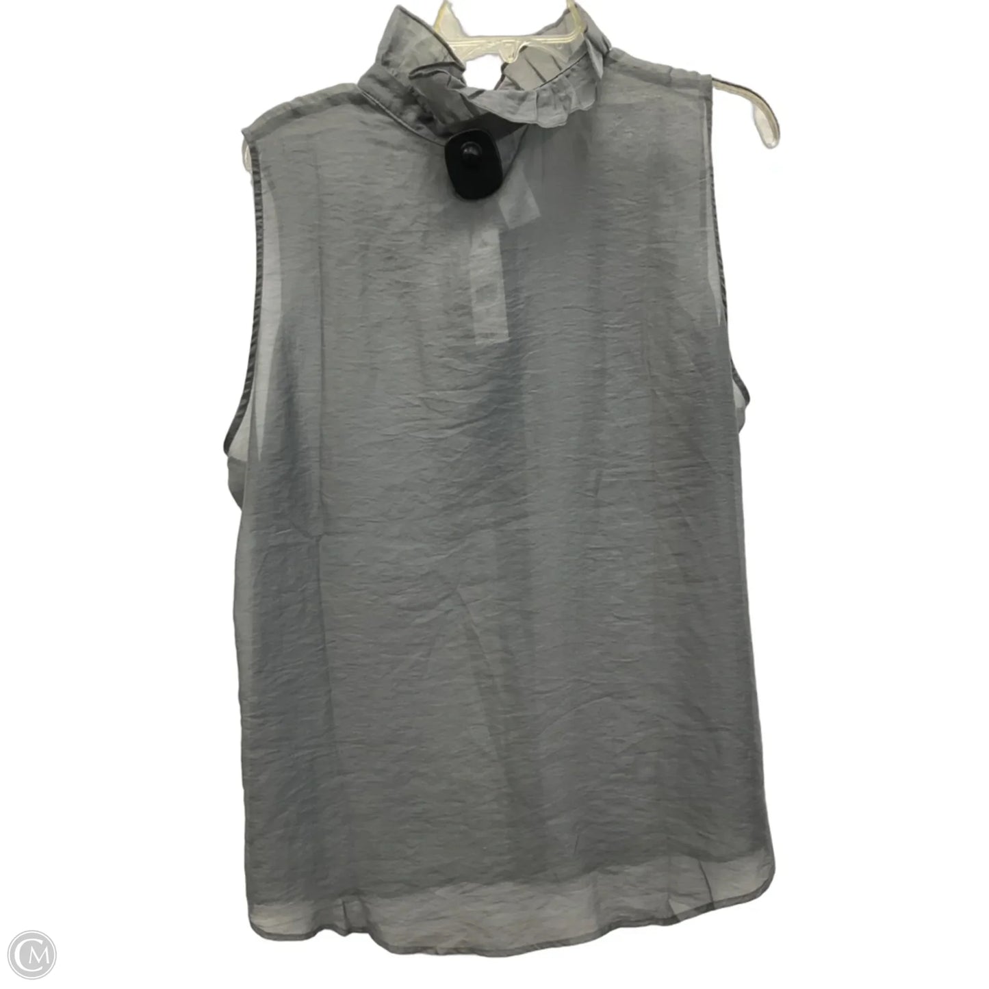 Top Sleeveless By Cabi In Grey, Size: Xl