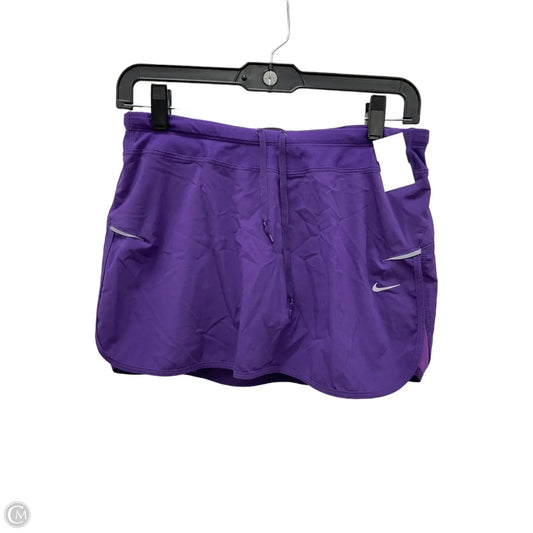 Athletic Skort By Nike In Purple, Size: S