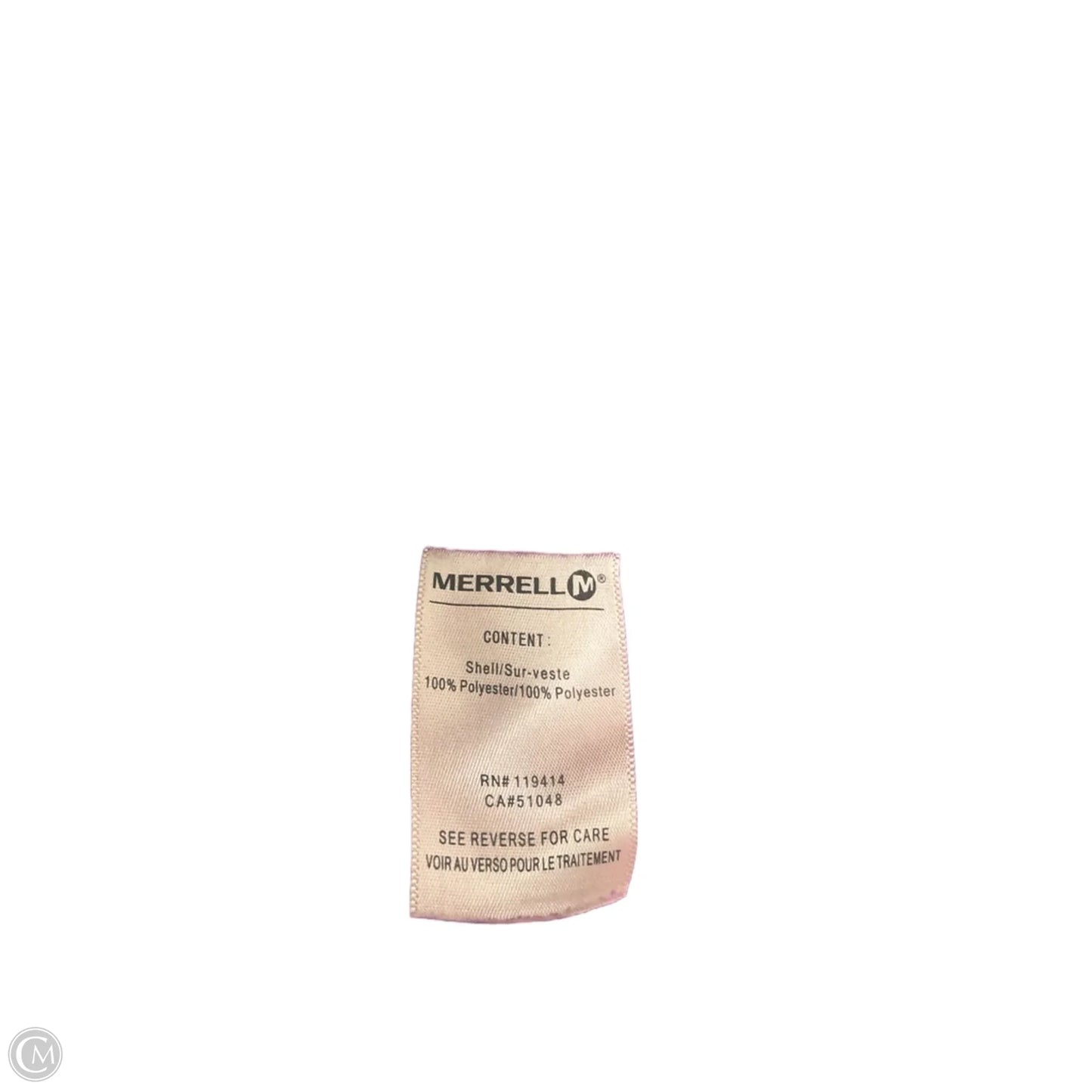 Athletic Jacket By Merrell In Purple, Size: M