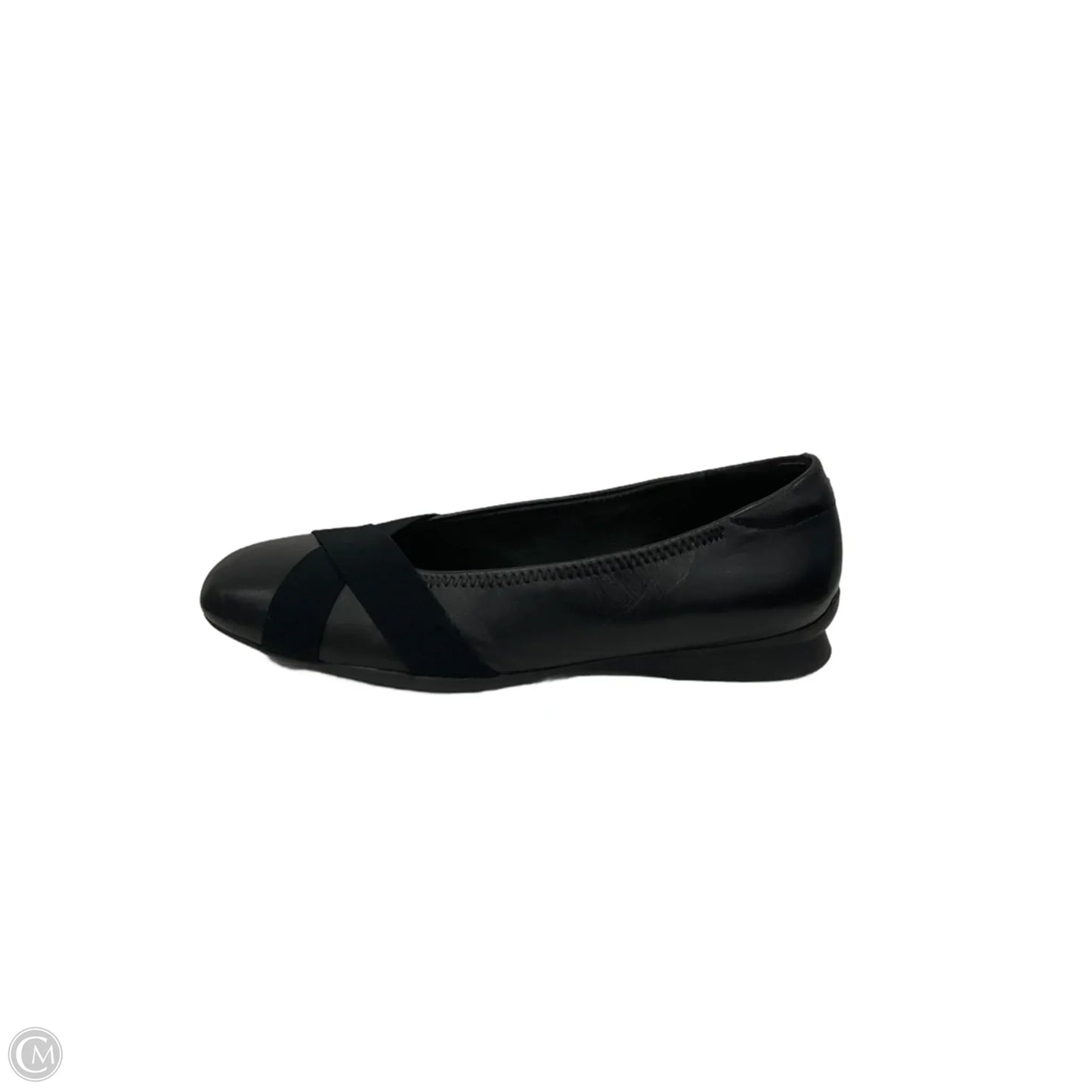 Shoes Flats By Clarks In Black, Size: 9