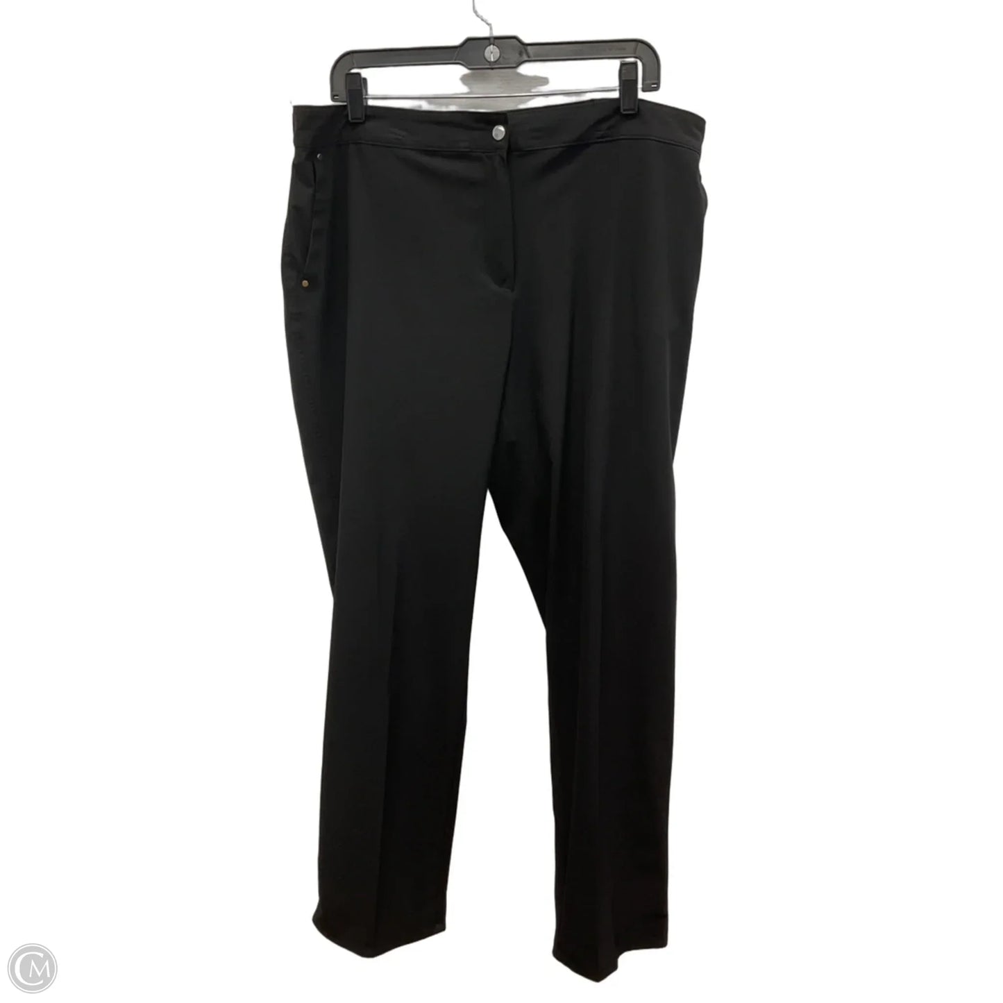 Athletic Pants By Zenergy By Chicos In Black, Size: Xl