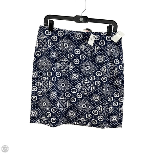 Skirt Mini & Short By Talbots In Navy, Size: 8p