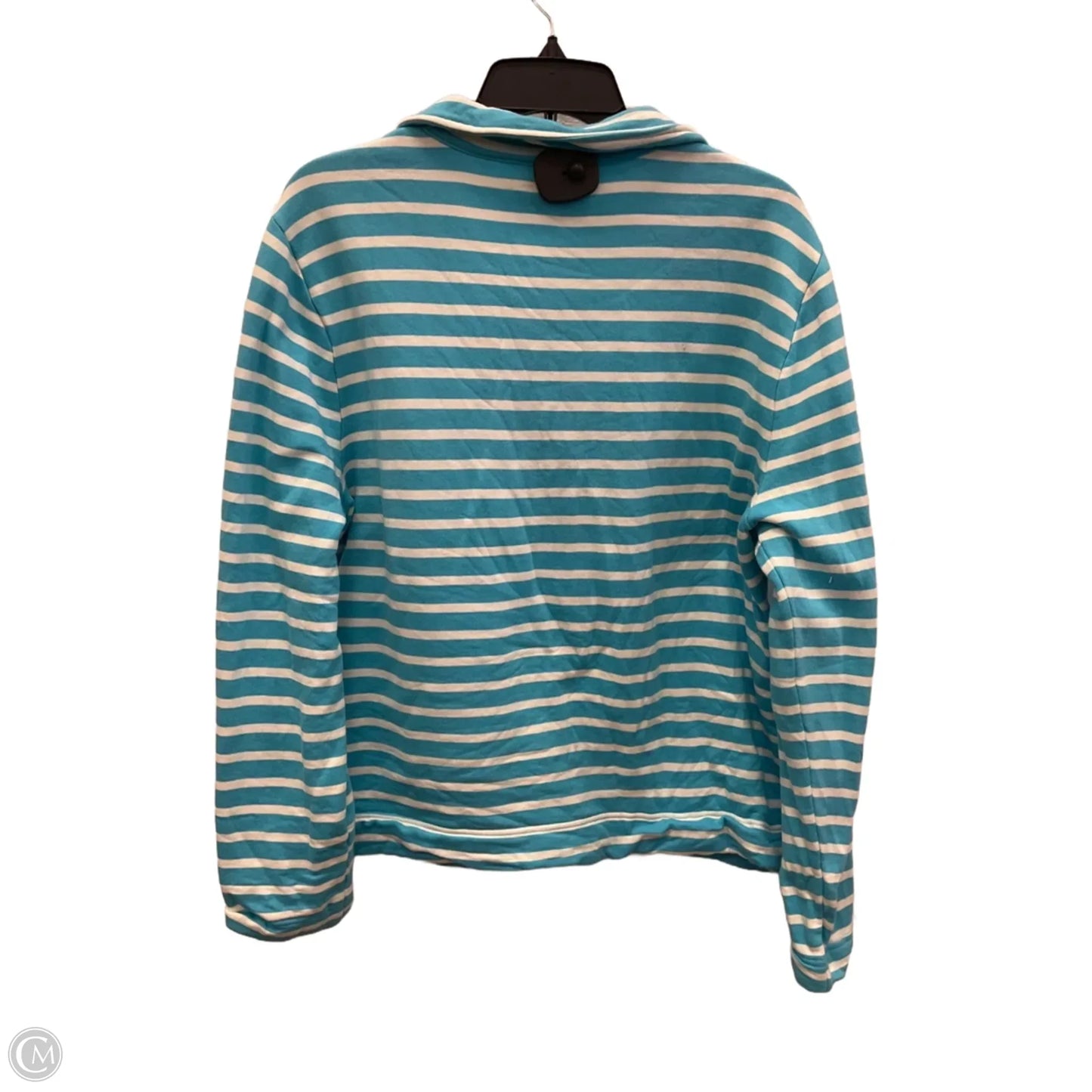 Top Long Sleeve By Talbots In Blue, Size: Xl