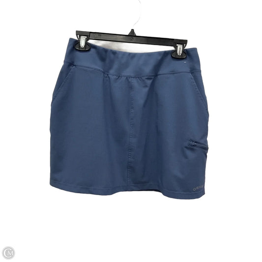 Athletic Skort By Orvis In Blue, Size: S