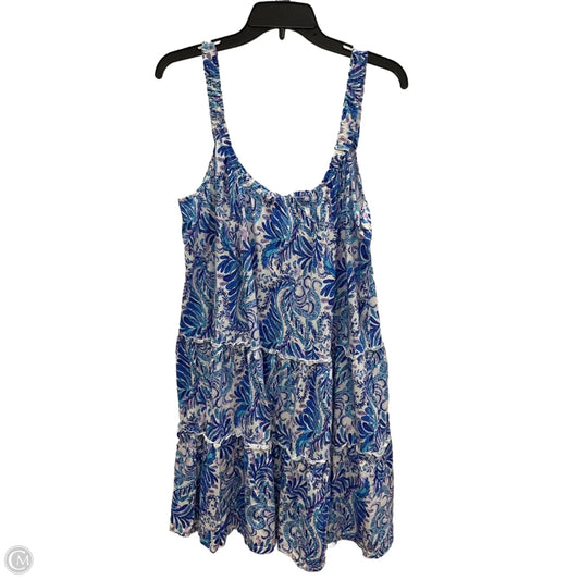 Dress Designer By Lilly Pulitzer In Blue, Size: Xl