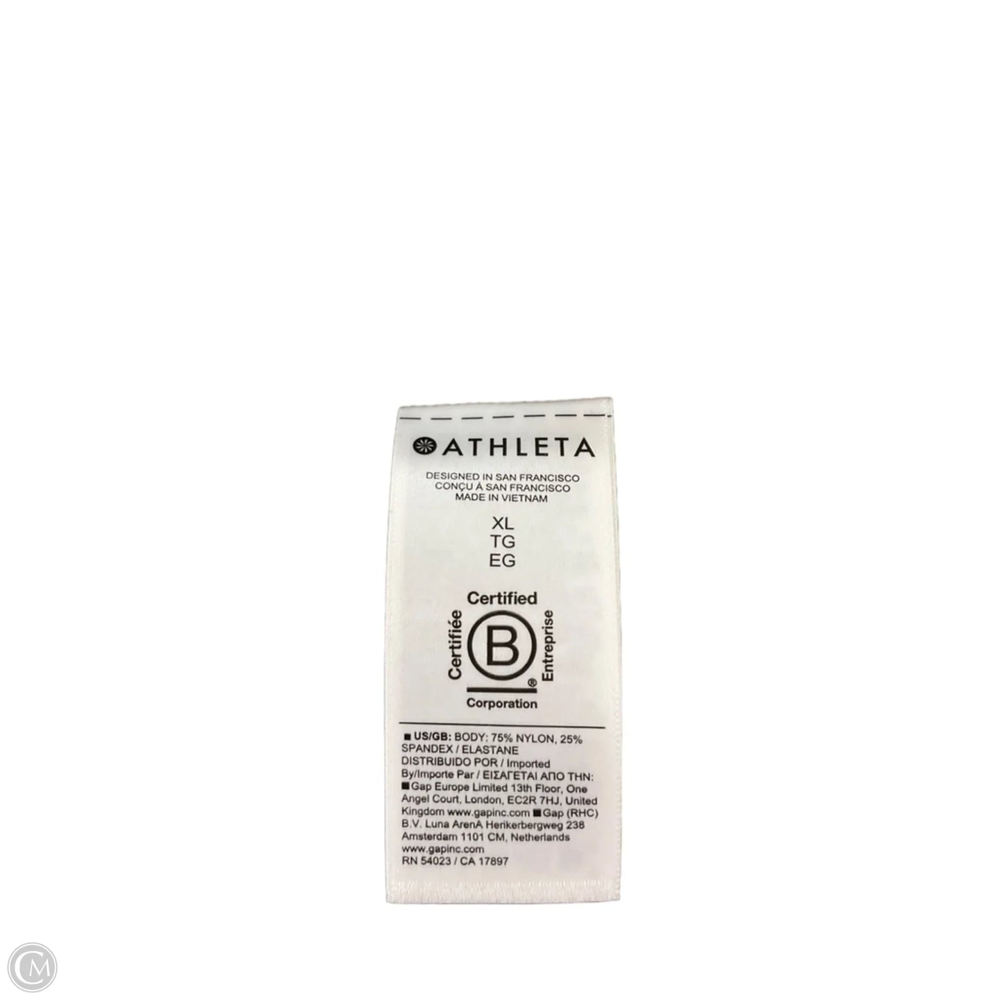 Athletic Jacket By Athleta In Brown, Size: Xl