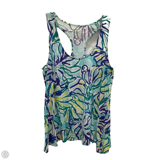 Top Sleeveless Designer By Lilly Pulitzer In Multi-colored, Size: Xl