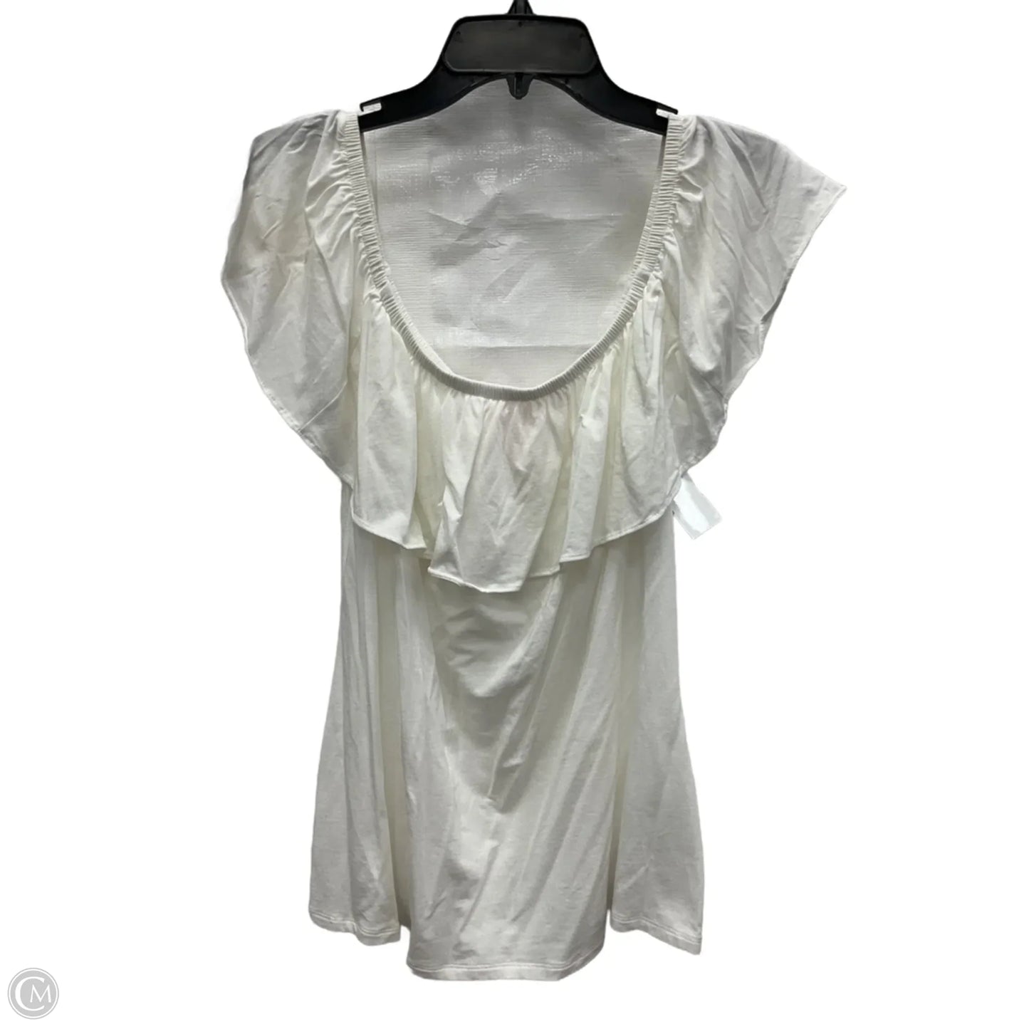 Top Sleeveless Designer By Lilly Pulitzer In White, Size: Xl