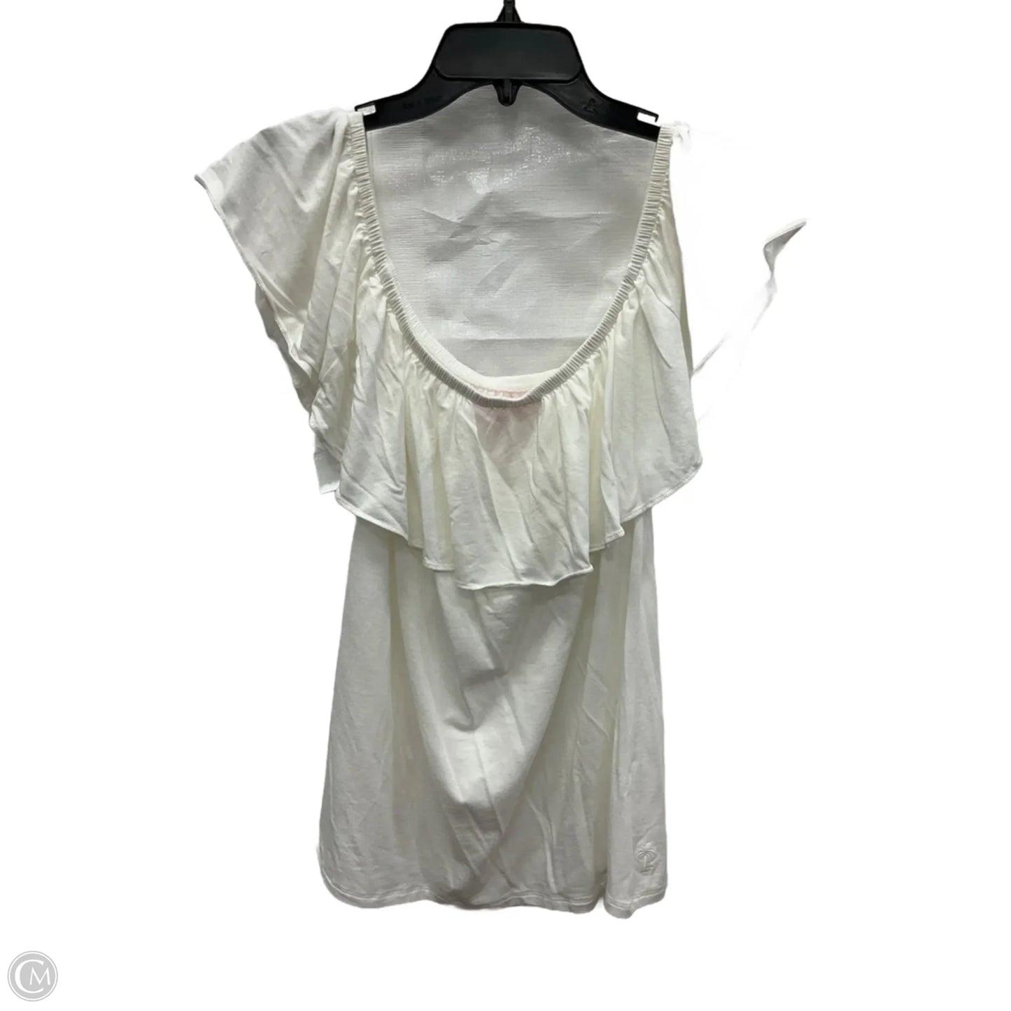 Top Sleeveless Designer By Lilly Pulitzer In White, Size: Xl