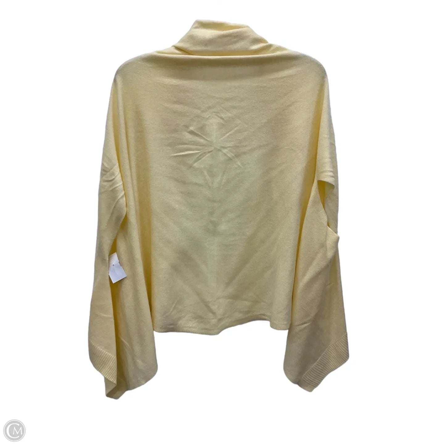 Top Long Sleeve By Talbots In Yellow, Size: Xs