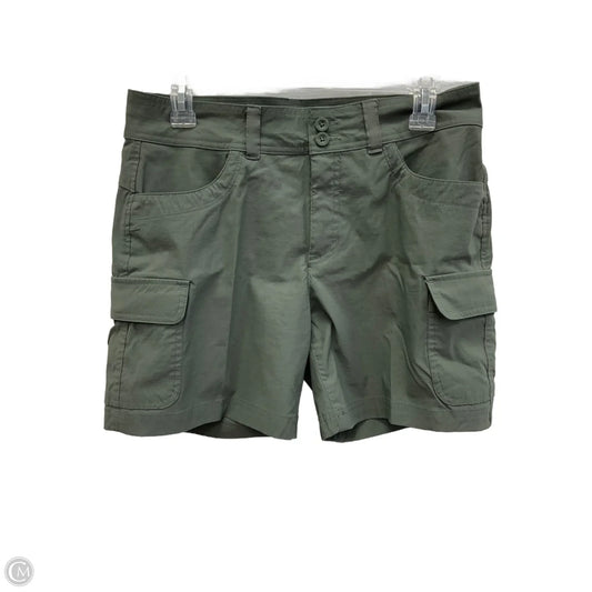 Shorts By Eddie Bauer In Green, Size: 6