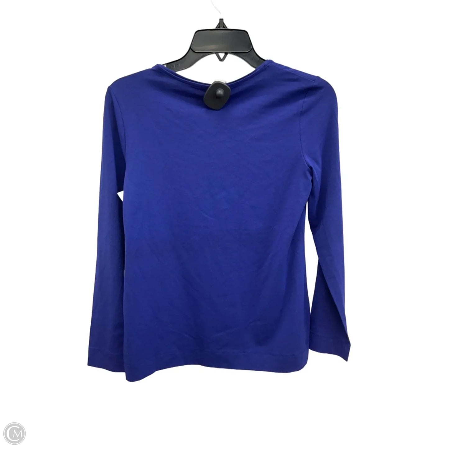 Top Long Sleeve Basic By Chicos In Blue, Size: Xs