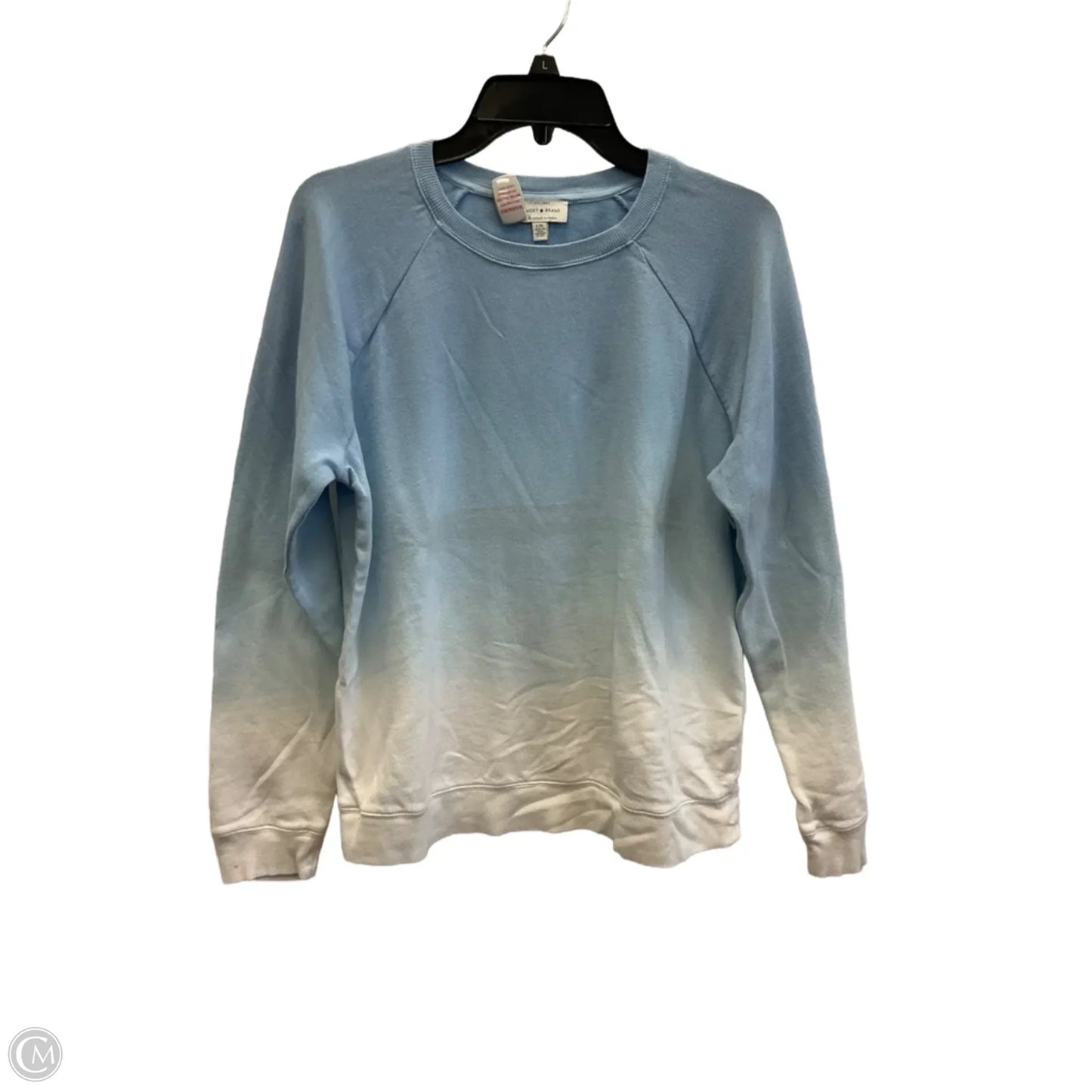 Sweatshirt Crewneck By Lucky Brand In Blue, Size: L