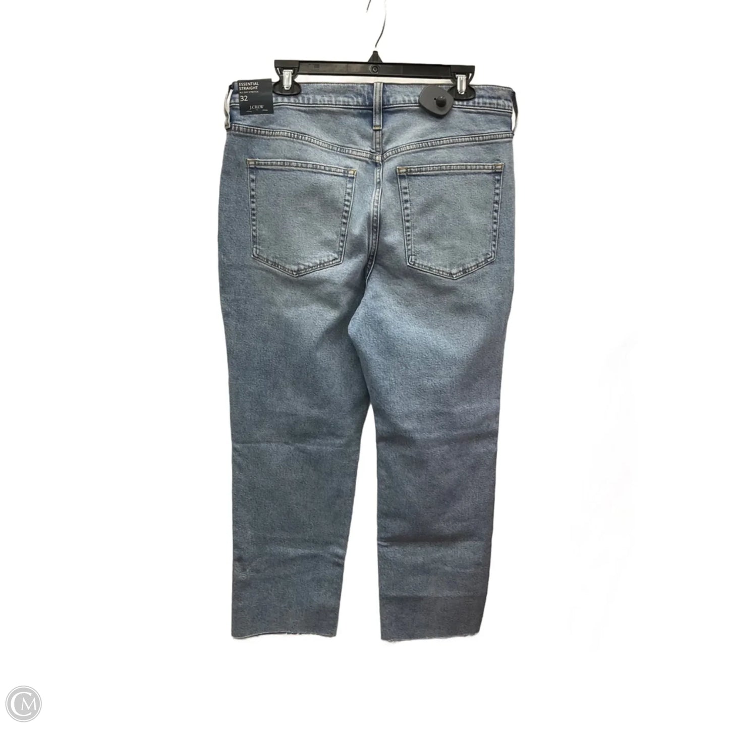 Jeans Straight By J. Crew In Blue Denim, Size: 14