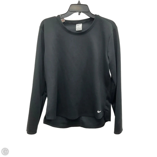 Sweatshirt Crewneck By Nike Apparel In Black, Size: L