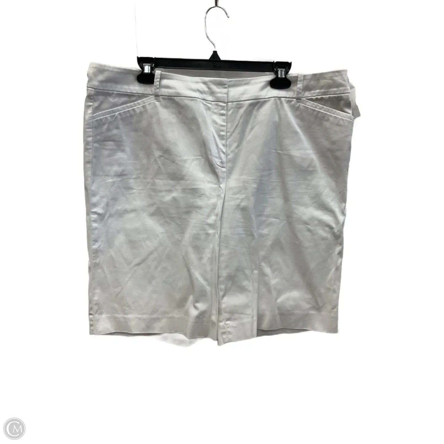 Shorts By Talbots In White, Size: 16