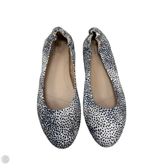 Shoes Flats By Toms In Animal Print, Size: 9.5