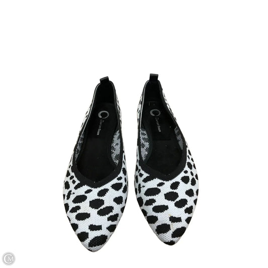 Shoes Flats By Cmc In Polkadot Pattern, Size: 10.5