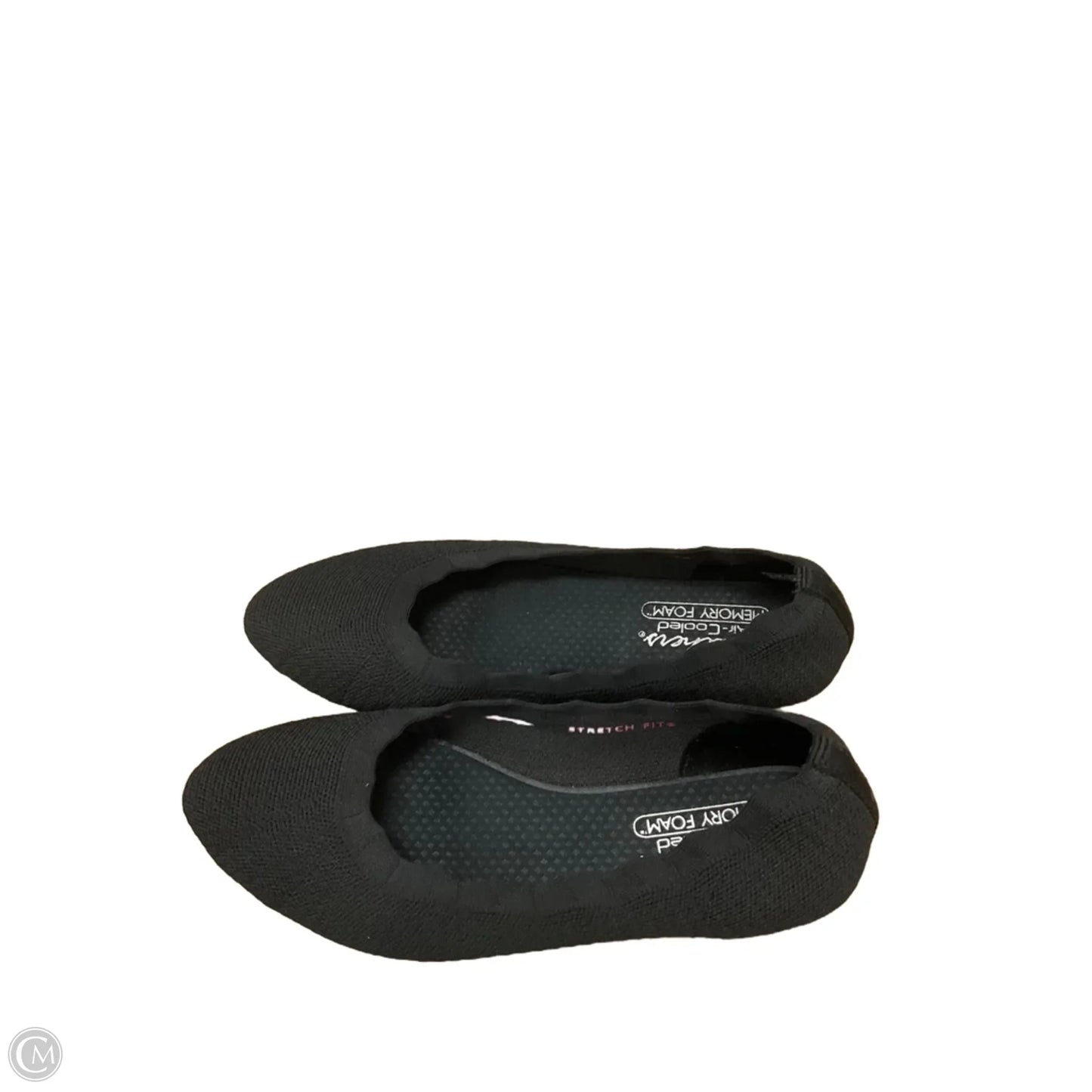 Shoes Flats By Skechers In Black, Size: 9.5