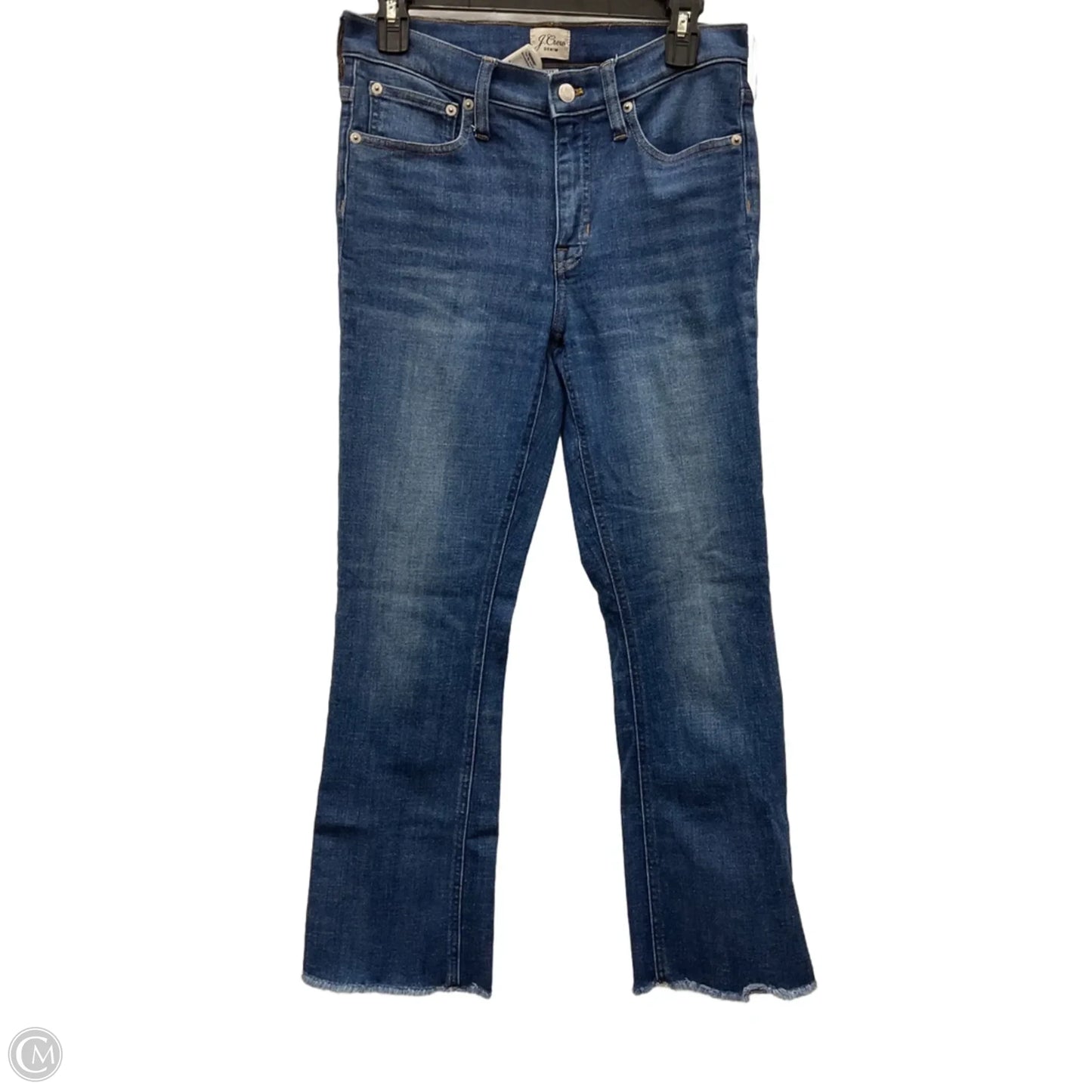 Jeans Skinny By J. Crew In Blue Denim, Size: 4