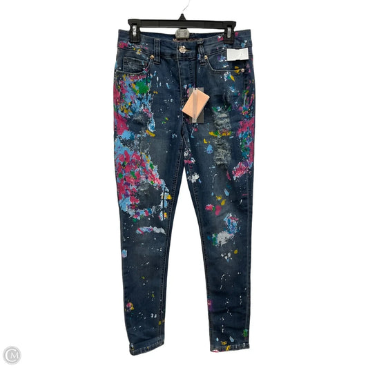 Jeans Skinny By Seven 7 In Blue Denim, Size: 6