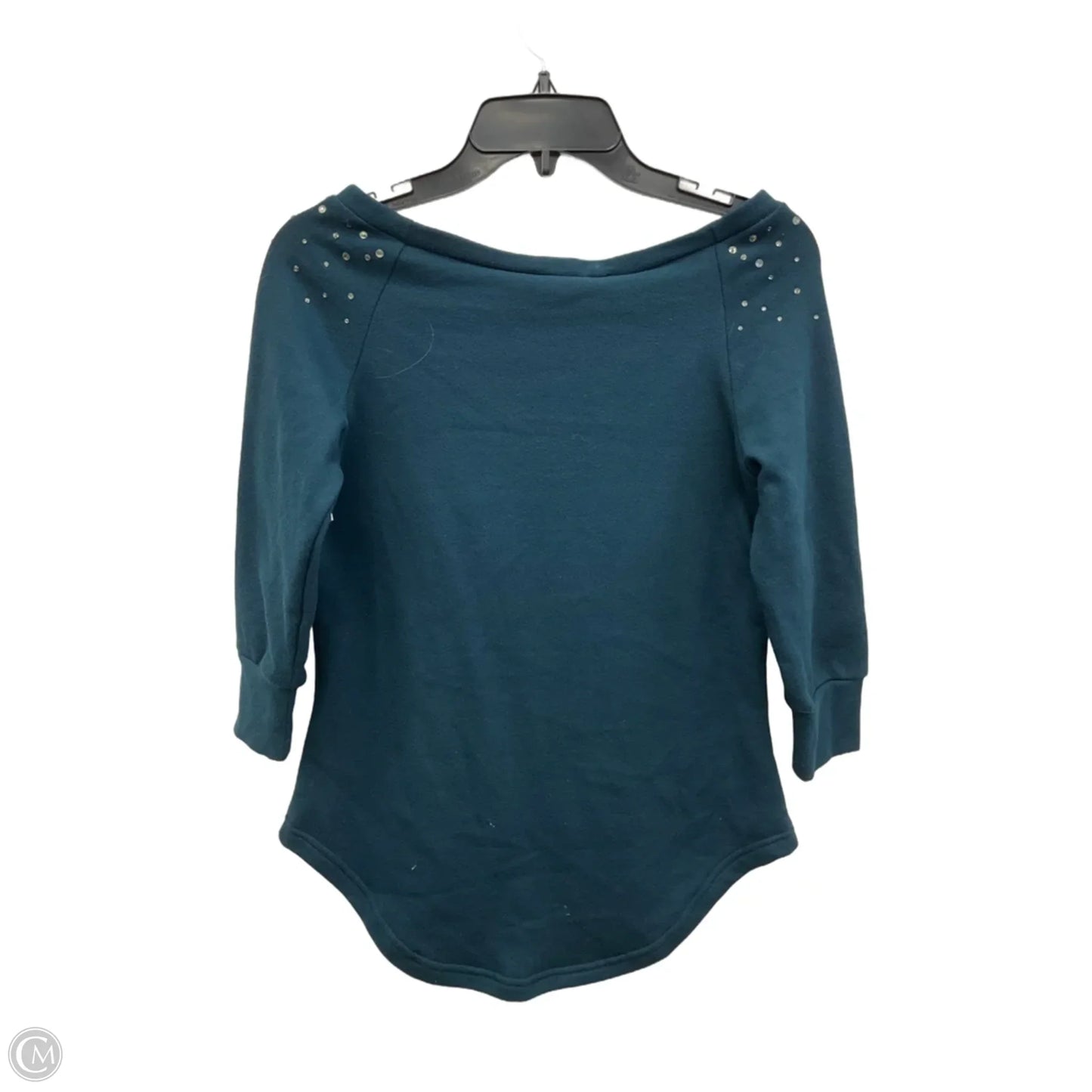 Top 3/4 Sleeve By Dg2 In Teal, Size: Xs