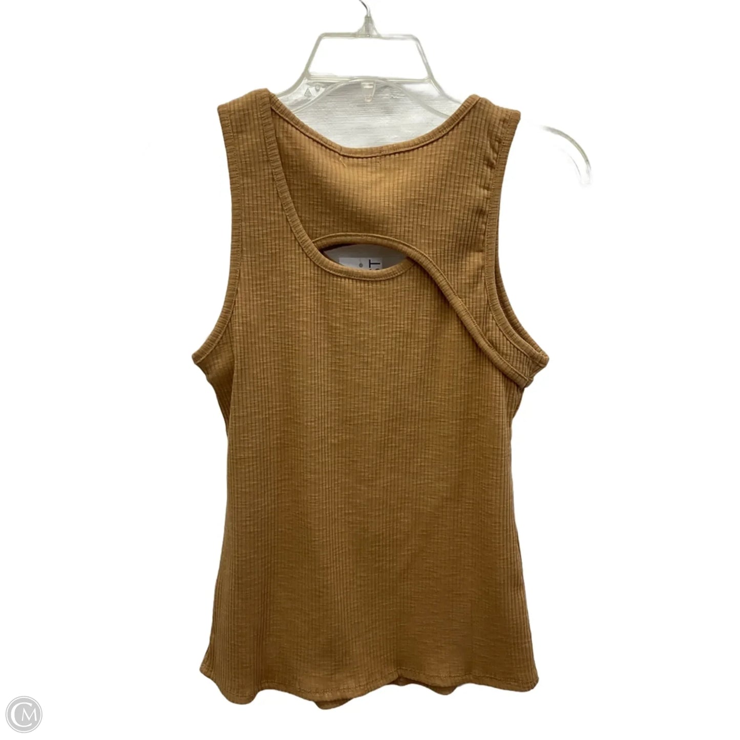 Top Sleeveless Basic By Nine West In Beige, Size: M