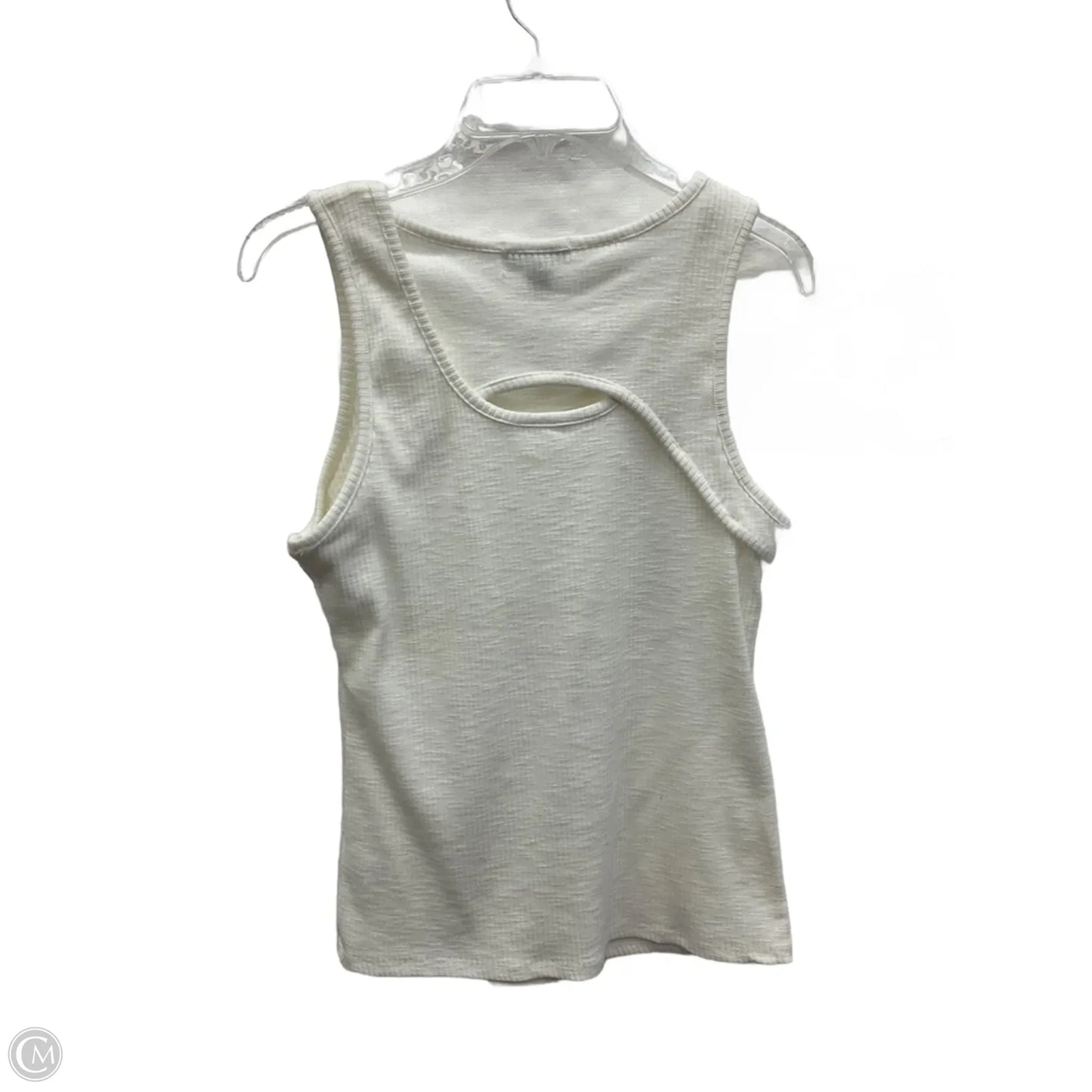 Top Sleeveless Basic By Nine West In Rainbow Print, Size: M