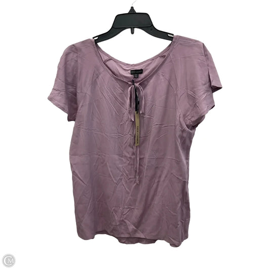 Top Short Sleeve By Coco And Carmen In Purple, Size: S