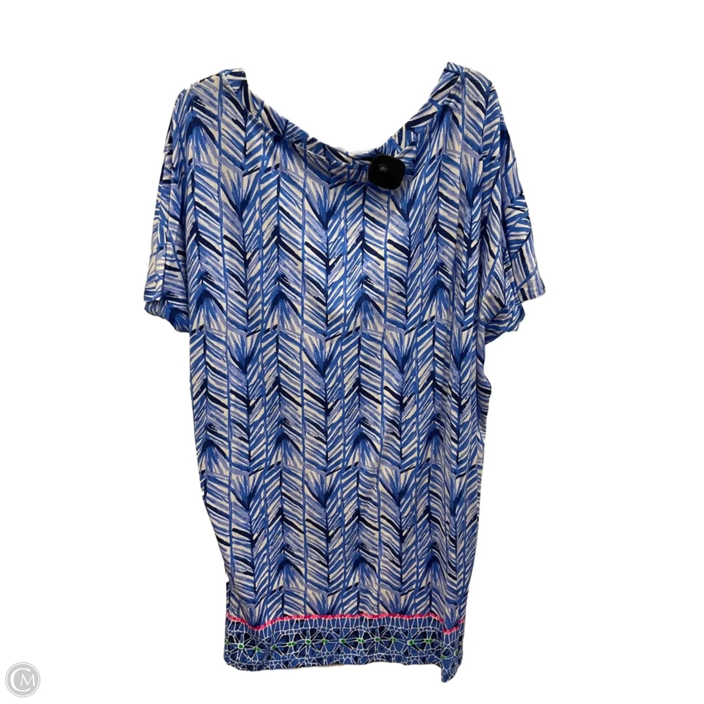 Dress Designer By Lilly Pulitzer In Blue, Size: L