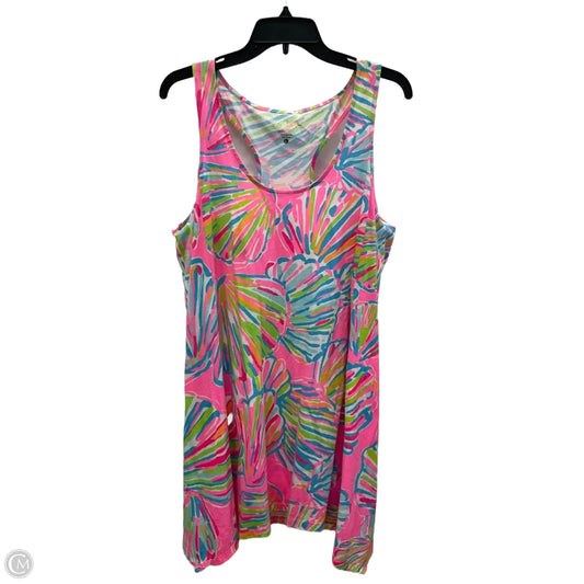 Dress Designer By Lilly Pulitzer In Pink, Size: L