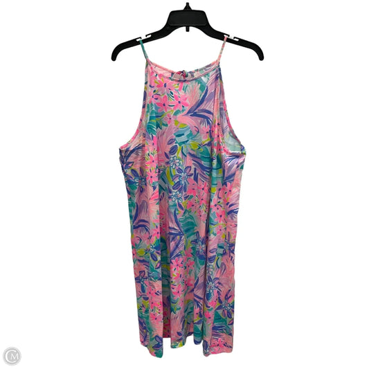 Dress Designer By Lilly Pulitzer In Pink, Size: Xl