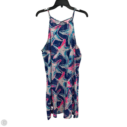 Dress Designer By Lilly Pulitzer In Blue, Size: Xl