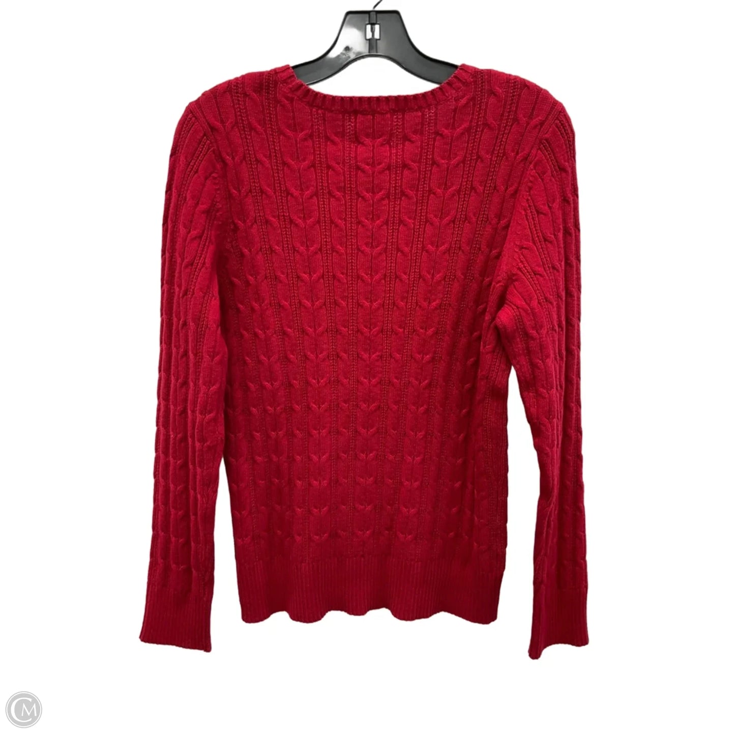 Sweater By St Johns Bay In Red, Size: 1x