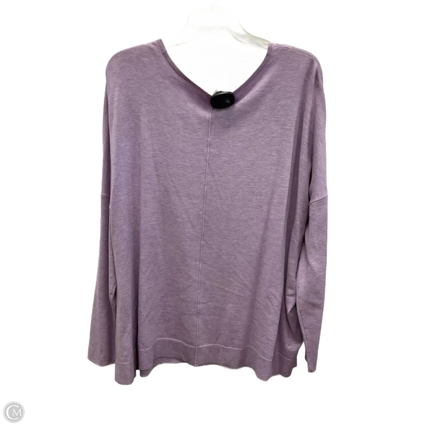 Top Long Sleeve By Chicos In Purple, Size: Xxl