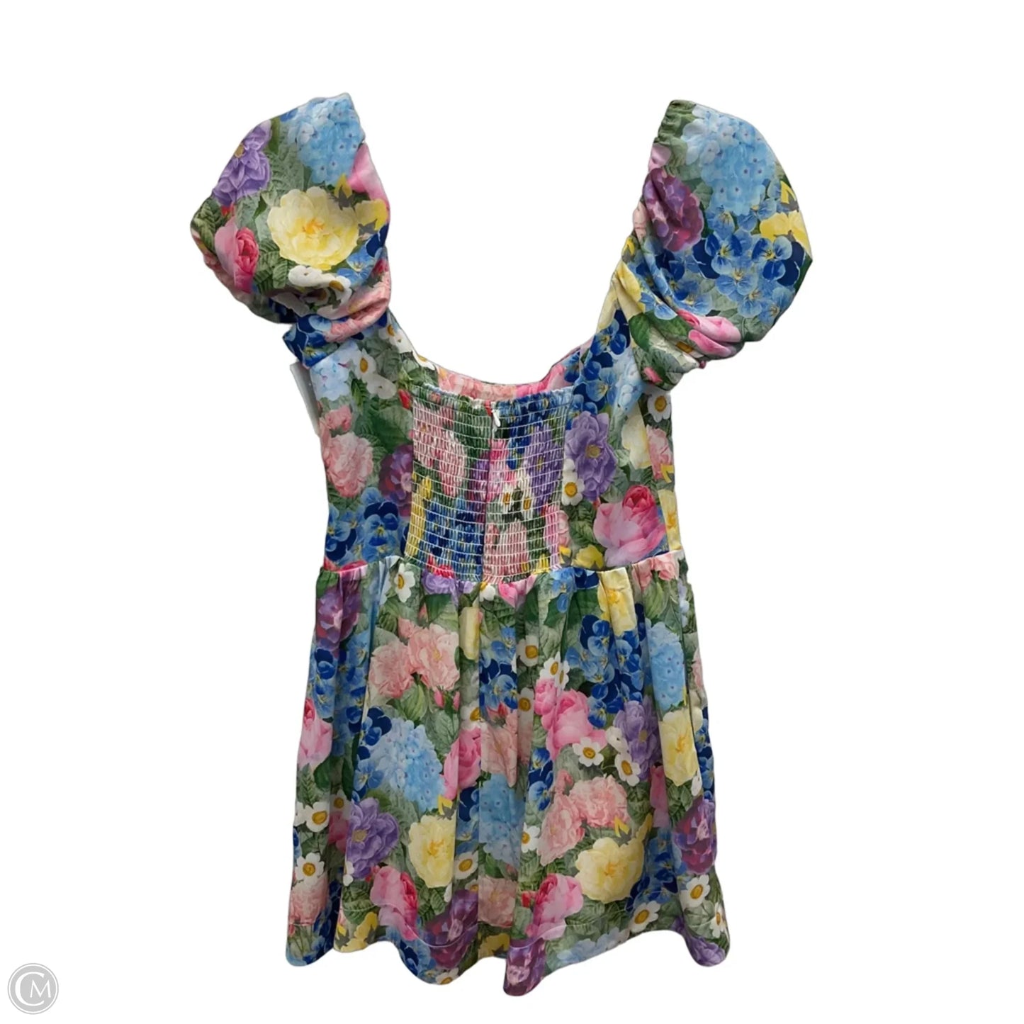 Dress Casual Short By Mumu In Floral Print, Size: M