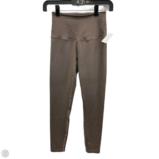 Athletic Leggings By Beyond Yoga In Beige, Size: Xs
