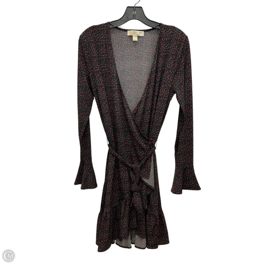 Dress Casual Midi By Michael By Michael Kors In Black, Size: M